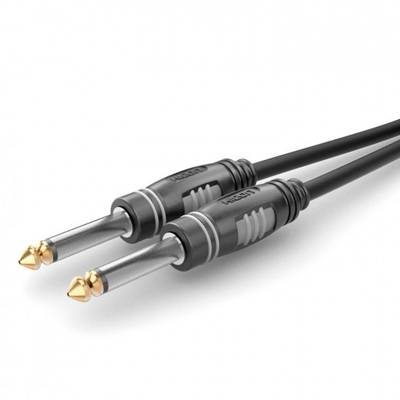 Sommer Cable Jack Audio Csatlakozókábel [1x Jack dugó, 6,3 mm-es (mono) - 1x Jack dugó, 6,3 mm-es (mono)] 3.00 m Fekete (HBA-6M-0300) (HBA-6M-0300)