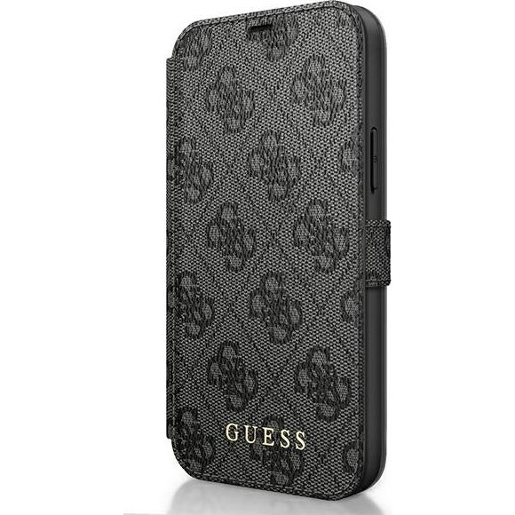 Guess 4G Apple iPhone 12 Pro Max flip tok, szürke (GUE588GRY)