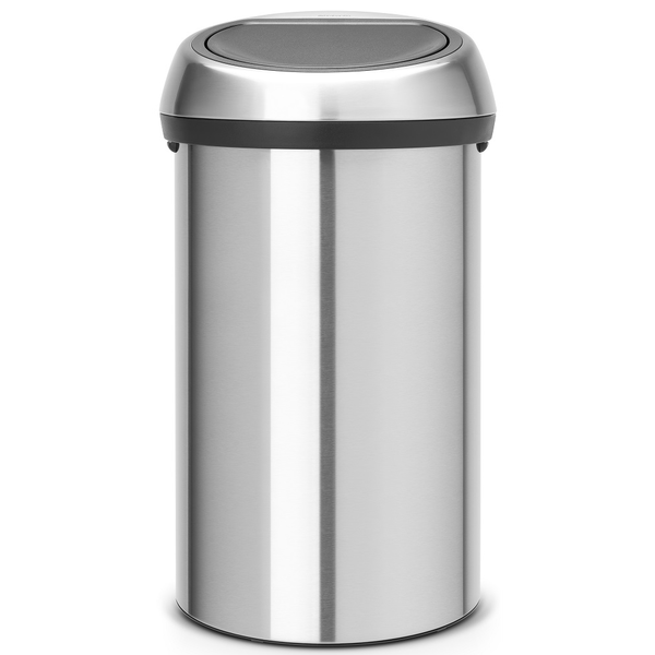 BRABANTIA 107962 Touch Bin nyomófedeles hulladékgyűjtő XXL 60L ezüst