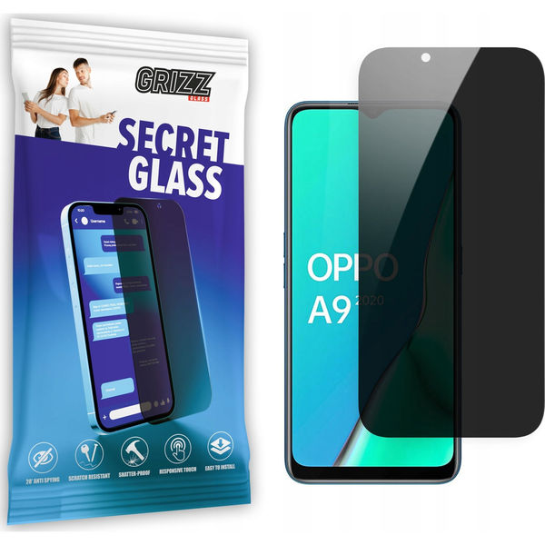  GrizzGlass Szkło prywatyzujące GrizzGlass SecretGlass Oppo A9 2020