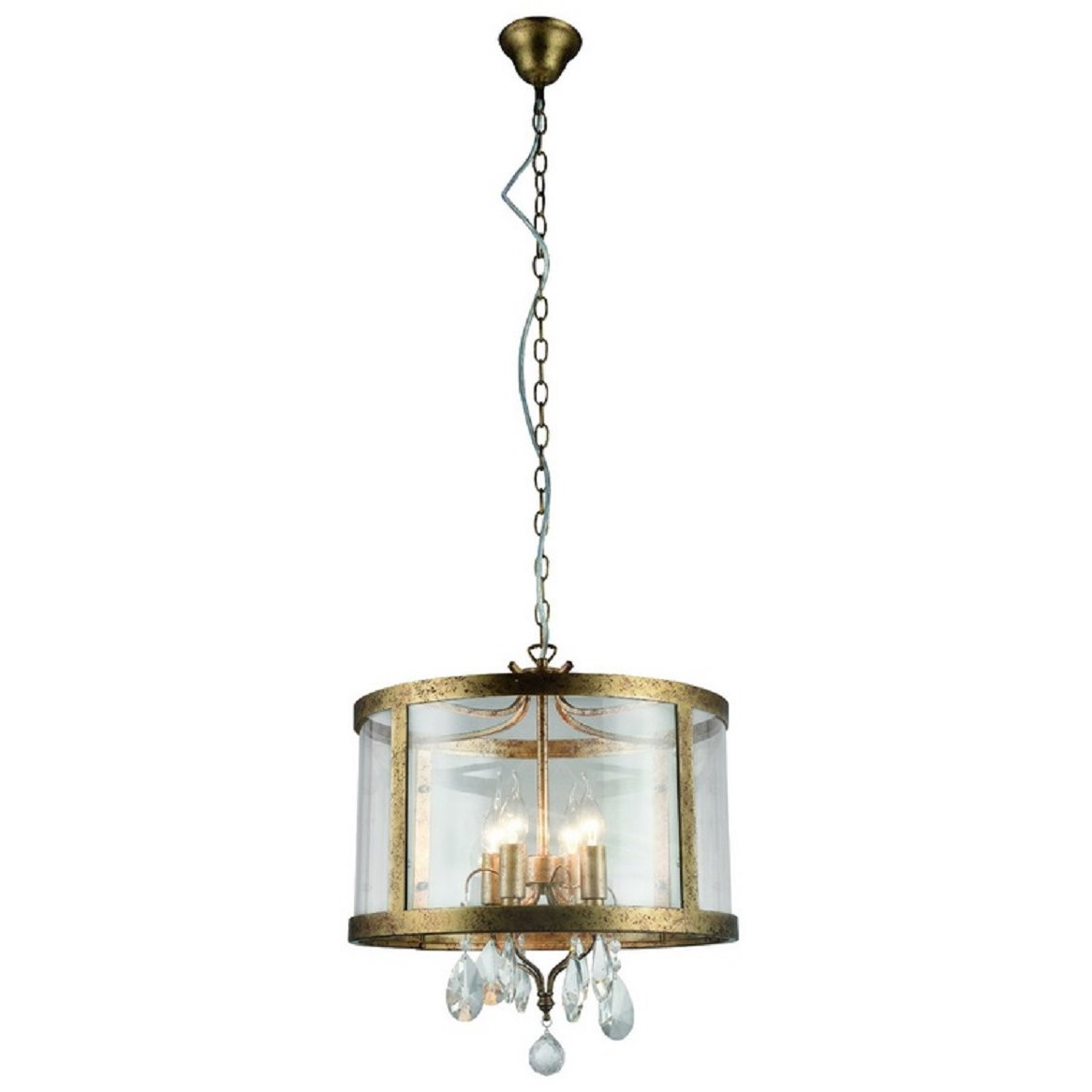 ACA DECOR Ronnie Függeszték, 4×40 W/ E14/ 230 V/ IP20, 45 cm átmérőjű (5208055026463)