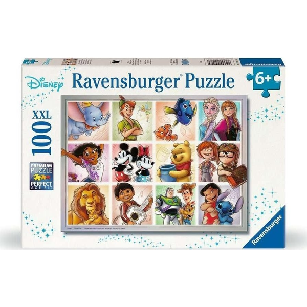 Ravensburger Disney karakteres 100 darabos puzzle