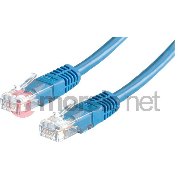 Propojovací kabel VALUE Cat.6 UTP (třída E), modrý, 1 m