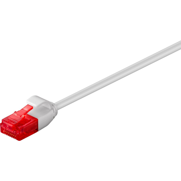  MicroConnect U/UTP CAT6A Slim 0.5M Grey