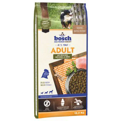 Bosch 5207003 suché krmivo pre psy 3 kg Dospelý Pšeno, Hydina (002726)