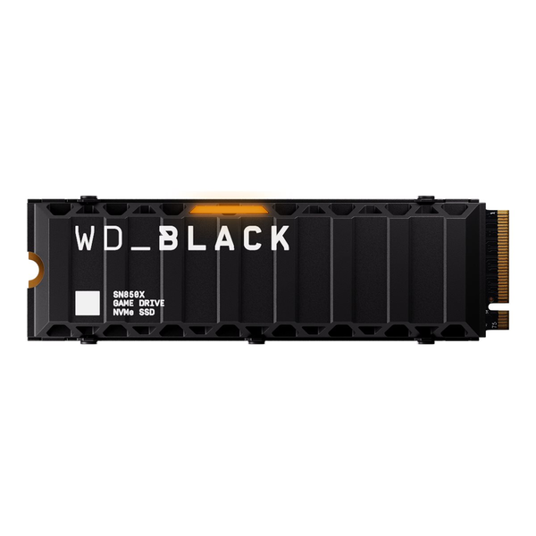 Black SN850X NVMe SSD 8 TB (schwarz, PCIe 4.0 x4, NVMe, M.2 2280, Kühlkörper)