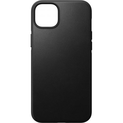Nomad iPhone 14 Plus Bőr Hátlapvédő tok - Fekete (NM01276685)