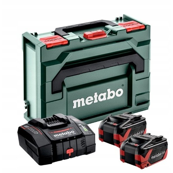 METABO Basic-Set 2 × LiHDX 8.0 Ah (685306000)