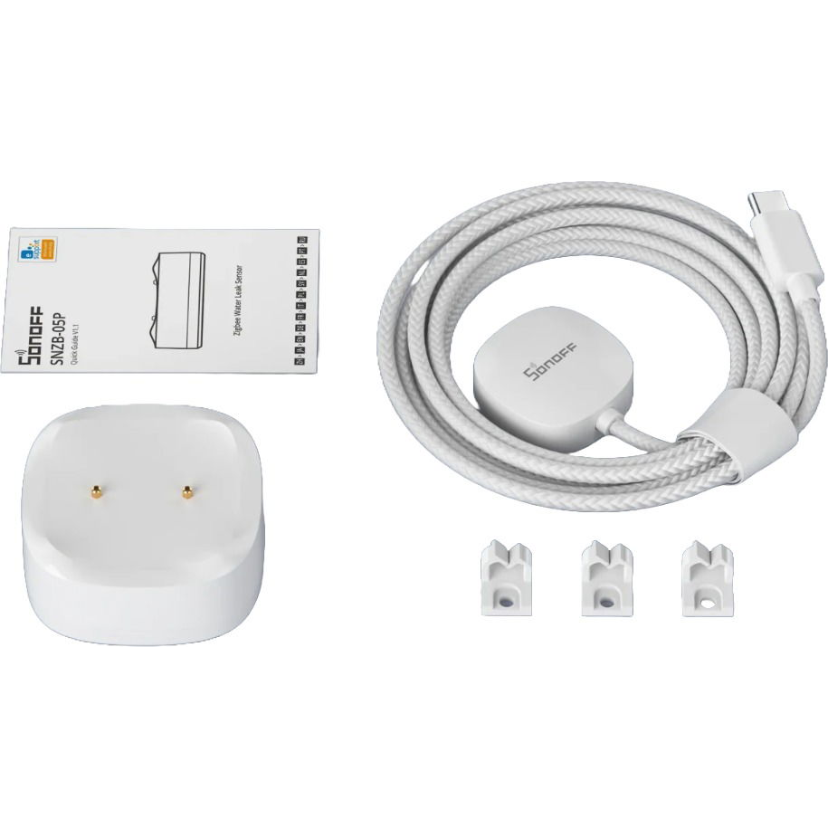 SONOFF SNZB-05P Zigbee Water Leak Sensor & Detection Cable (SNZB-05PCable)