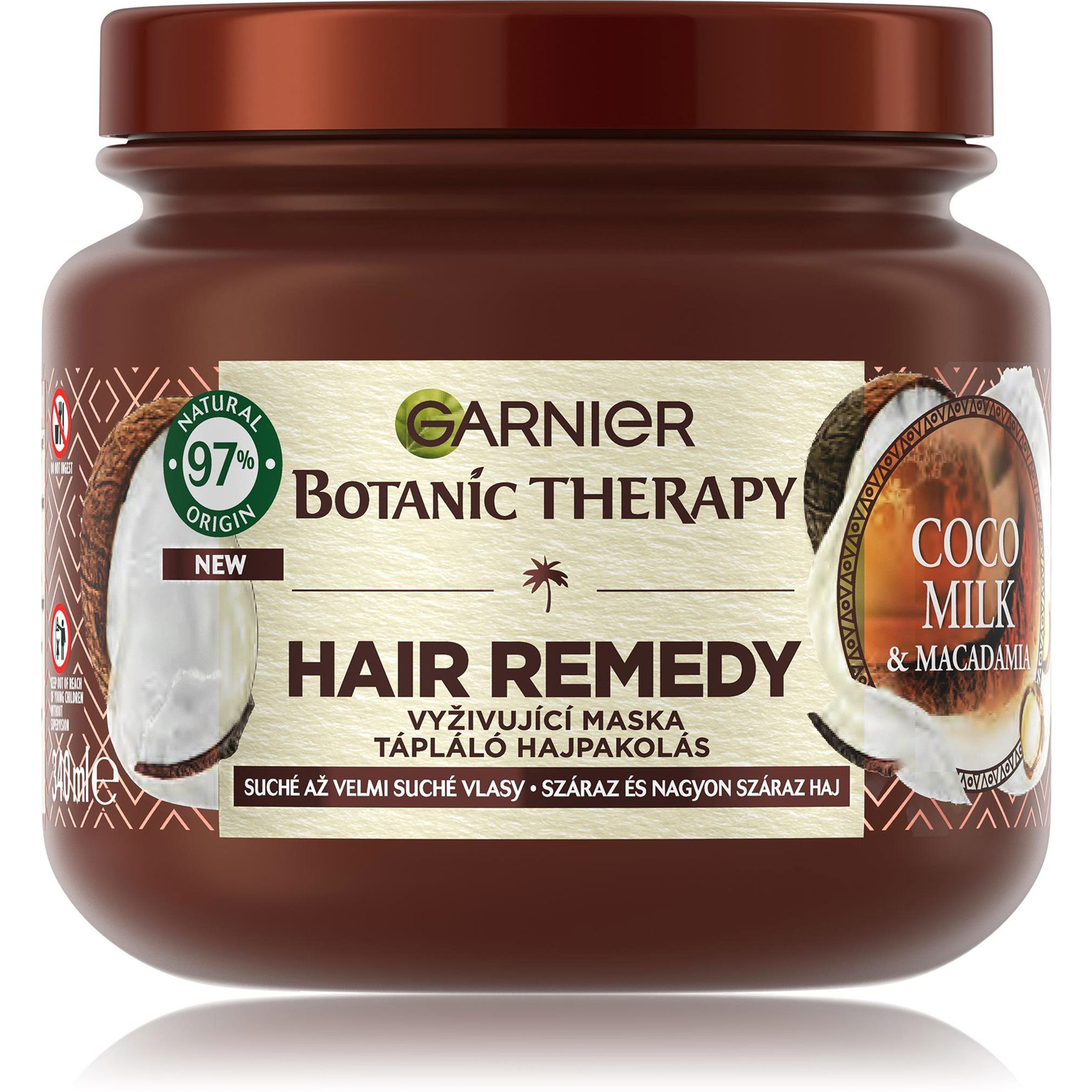 GARNIER Botanic Therapy Hair Remedy Coco Milk Macadamia 340 ml (3600542509329)