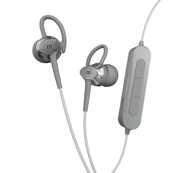 MAXELL Bluetooth headset fülhallgató, BT FUSION+, zajszűrés, ezüst