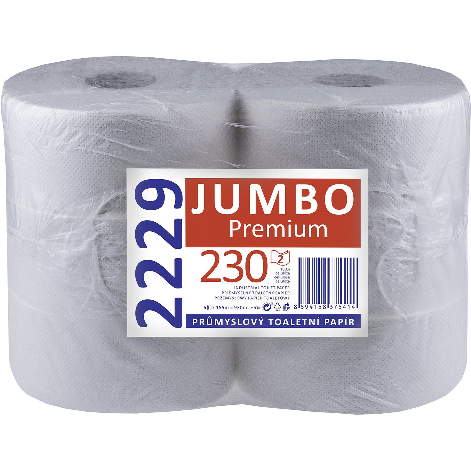 LINTEO JUMBO Premium 230 (155 m), 6 db (8594158375414)