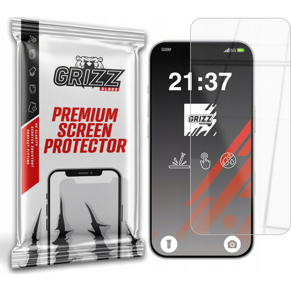  GrizzGlass Szkło hybrydowe GrizzGlass HybridGlass do Apple iPhone 16 Plus