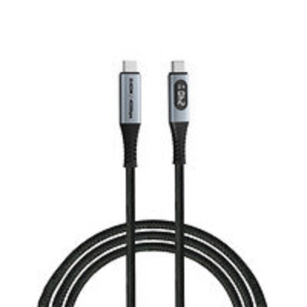 Verbatim 31849 USB-kabel USB4 Gen 2x2 1,2 m USB C Sort