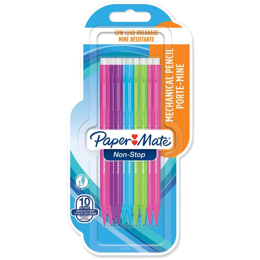 PAPER MATE Feinminenstift Non-Stop 10er 0,7mm Blister (2027756) (2027756)