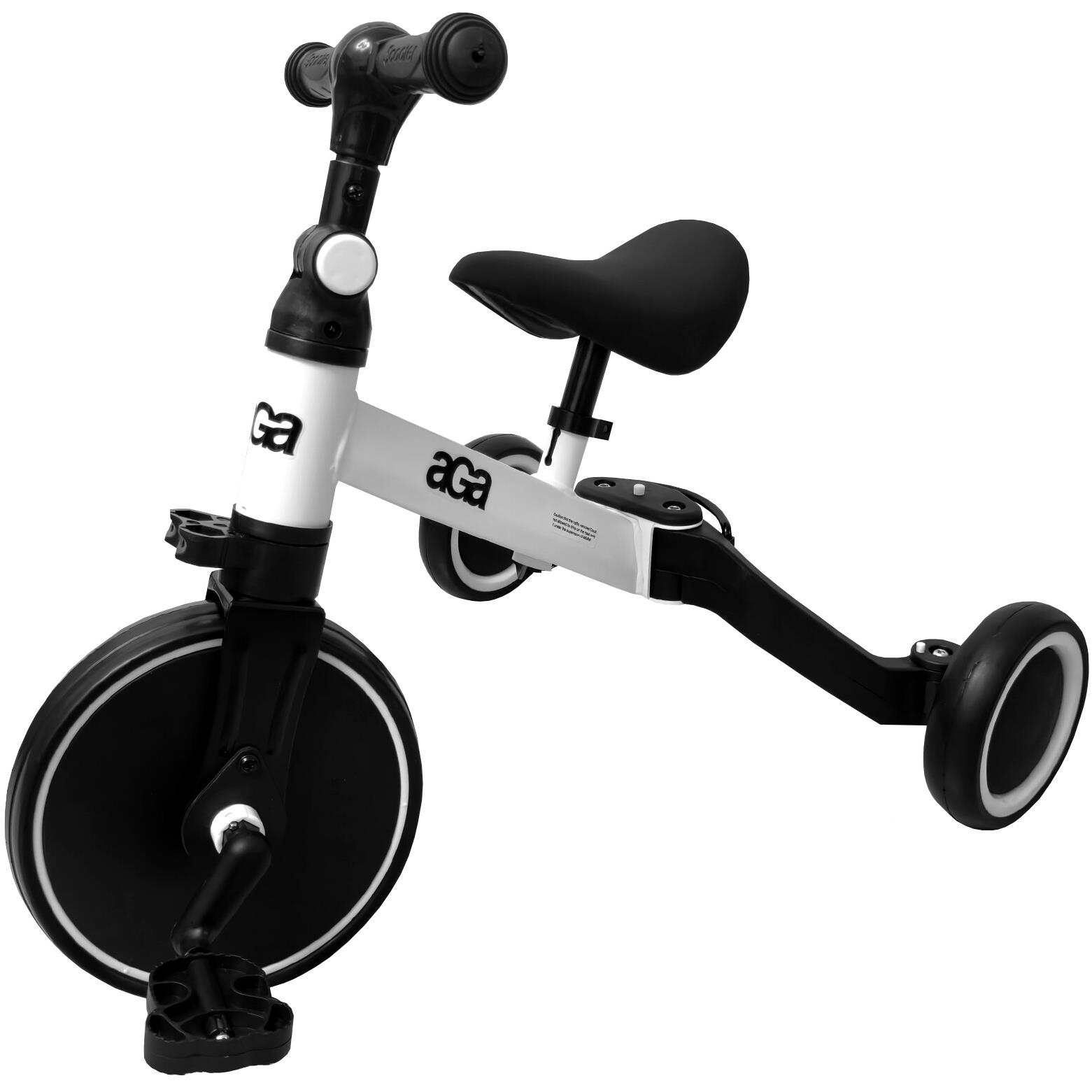Aga DS2908-WH 3in1 Futóbicikli, fehér (DS2908-WH)