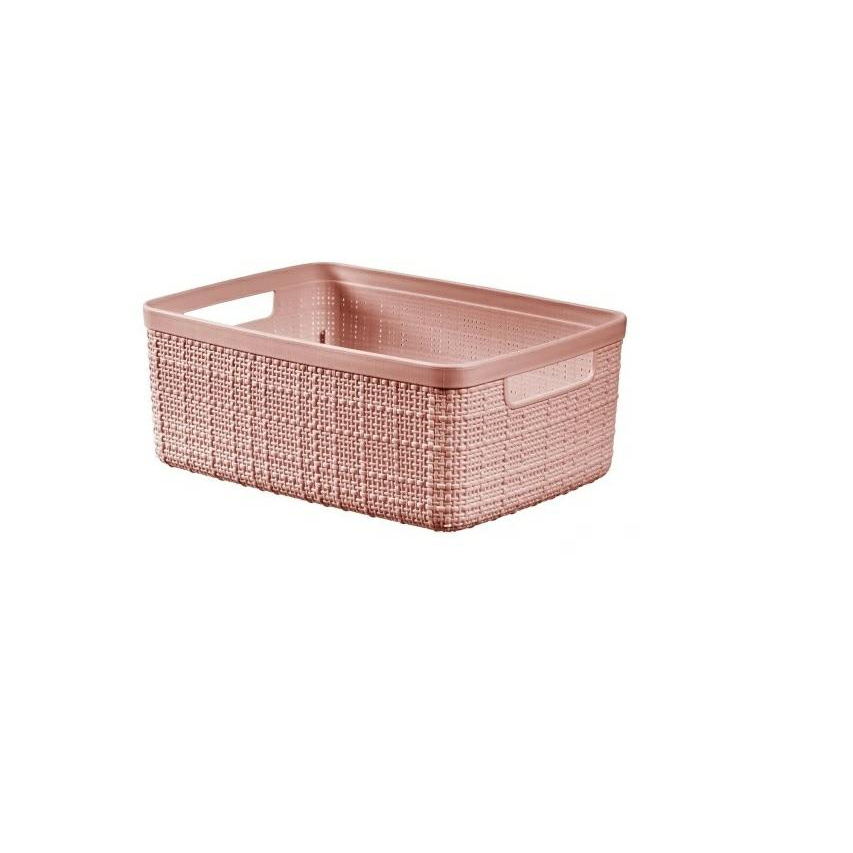 Curver Jute S Tárolókosár 5L - Púder Barna (255192)