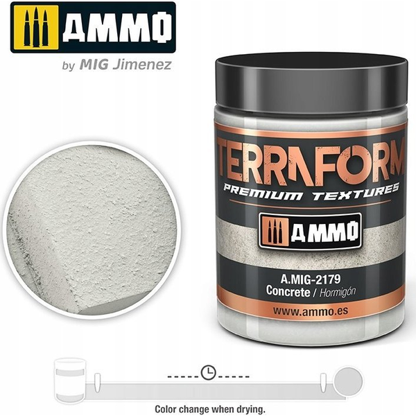  Vallejo Ammo: Terraform Premium Textures - Concrete