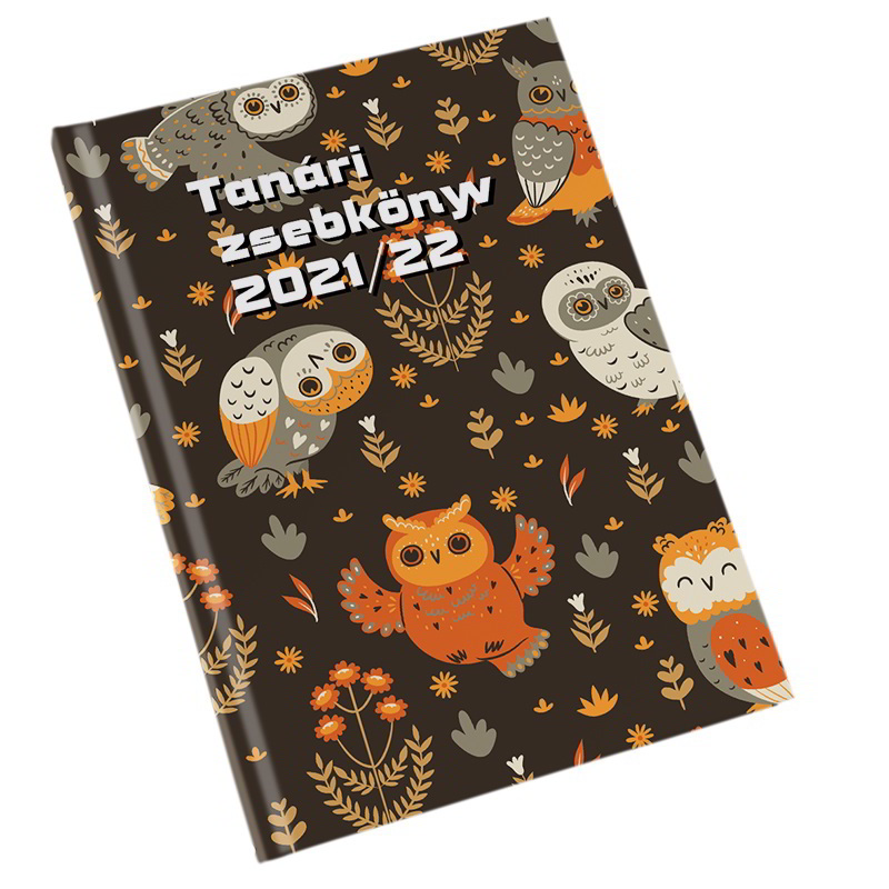 Realsystem A5 2021/22 Heti tanári zsebkönyv - Bagoly (5311-63)