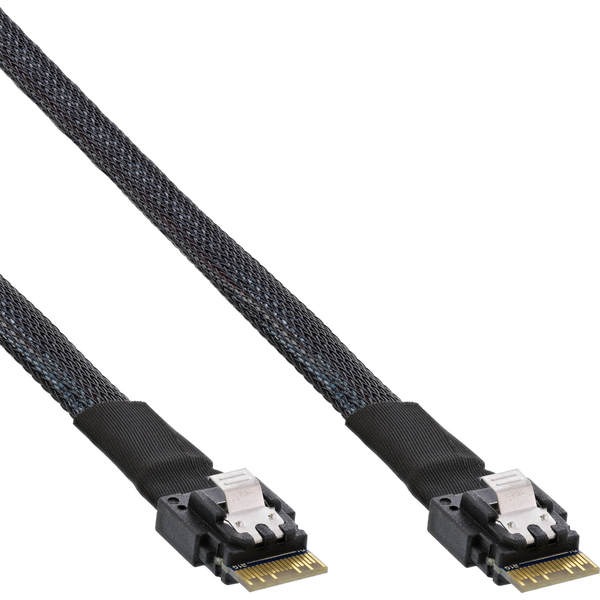 InLine 27642B cavo Serial Attached SCSI (SAS) 24 Gbit/s Nero