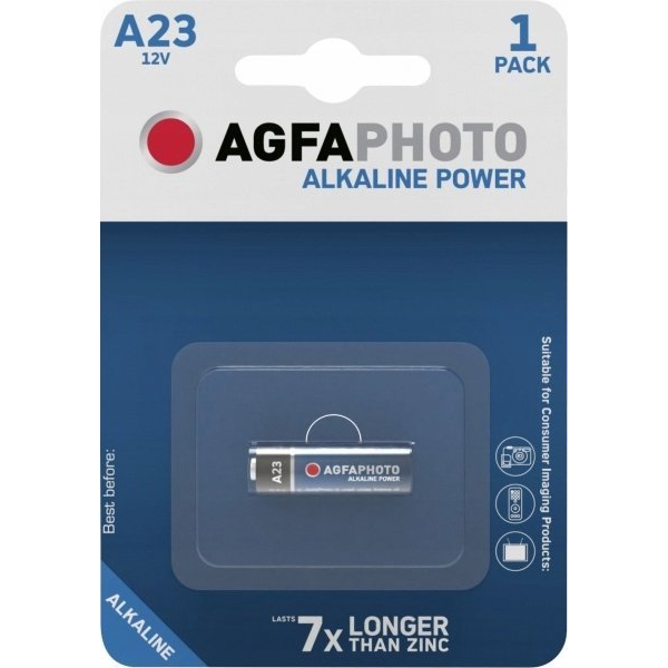 AgfaPhoto Batterie Knopfzelle MN21 V23GA  12V Alkaline  1St.