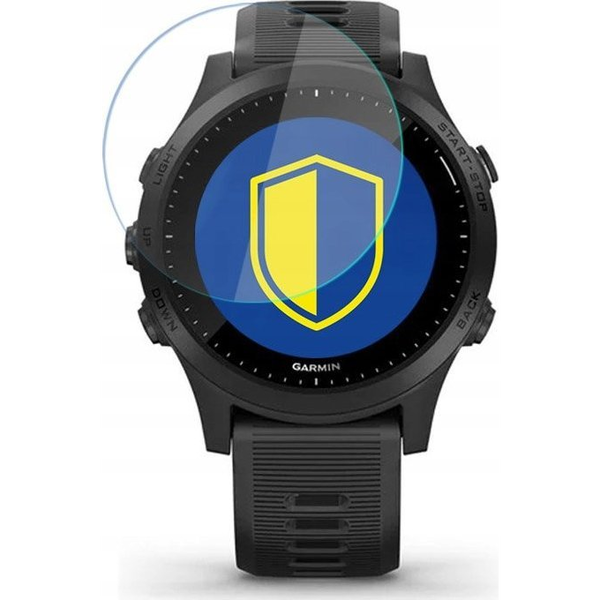 Комплект от 3 x 3MK защитно фолио за смарт часовник, стъкло, за Garmin Watch Forerunner 945, прозрачно
