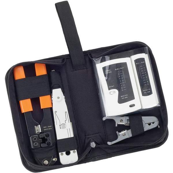 Equip 129503 Kabel-Crimper Werkzeugsatz Mehrfarbig