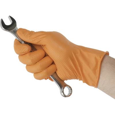 Kunzer 100 db Nitril Eldobható kesztyű Méret (kesztyű): S (TIGER GRIP S)