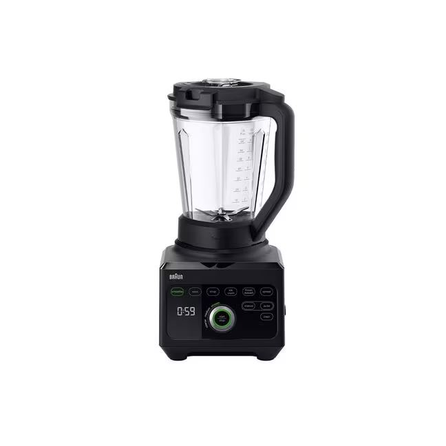 Pohárový mixér Braun PowerBlend 9 JB9040 1600W 18 programov Horúce polievky (JB 9040 BK)