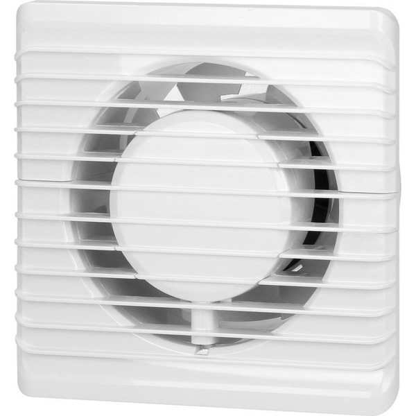 Fürdőszobai Ventilátor 100mm, Felszíni Szerelésű, Időzített Kapcsolóval