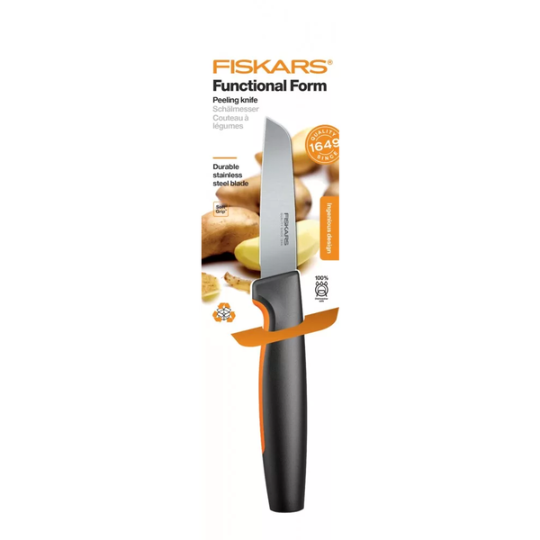 Nůž na loupání zeleniny a ovoce Fiskars 1057544 Functional Form 8 cm