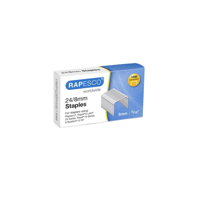 Rapesco 24/8 Tűzőkapocs (1000 db) (1456)