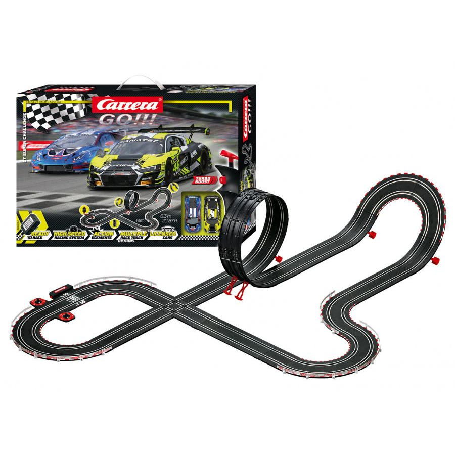Carrera GO 62563 GT Super Challenge 6,3m versenypálya (GCG1273) (GCG1273)