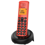 Alcatel E160 dect telefon piros
