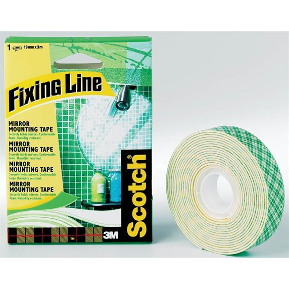 3M SCOTCH Fixing Line Kétoldalas ragasztószalag 19mm x 1,5m (LS331915B)