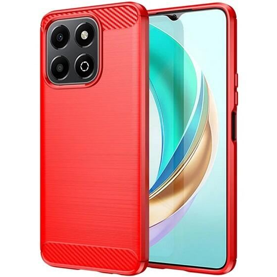 Gigapack Honor X6b szálcsiszolt, karbon mintás tok piros (GP-162769)