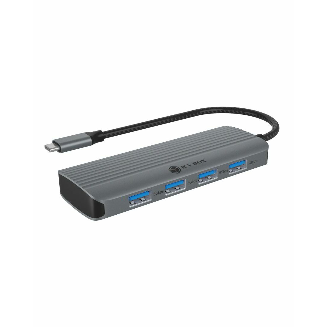 Raidsonic 61142 Univerzális USB-C Laptop dokkoló Állomás 100 Watt (61142)