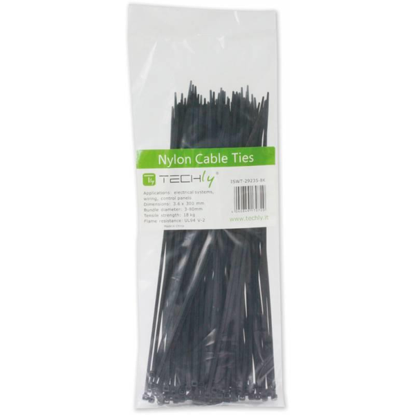 Techly 200 x 2.5mm fascetta