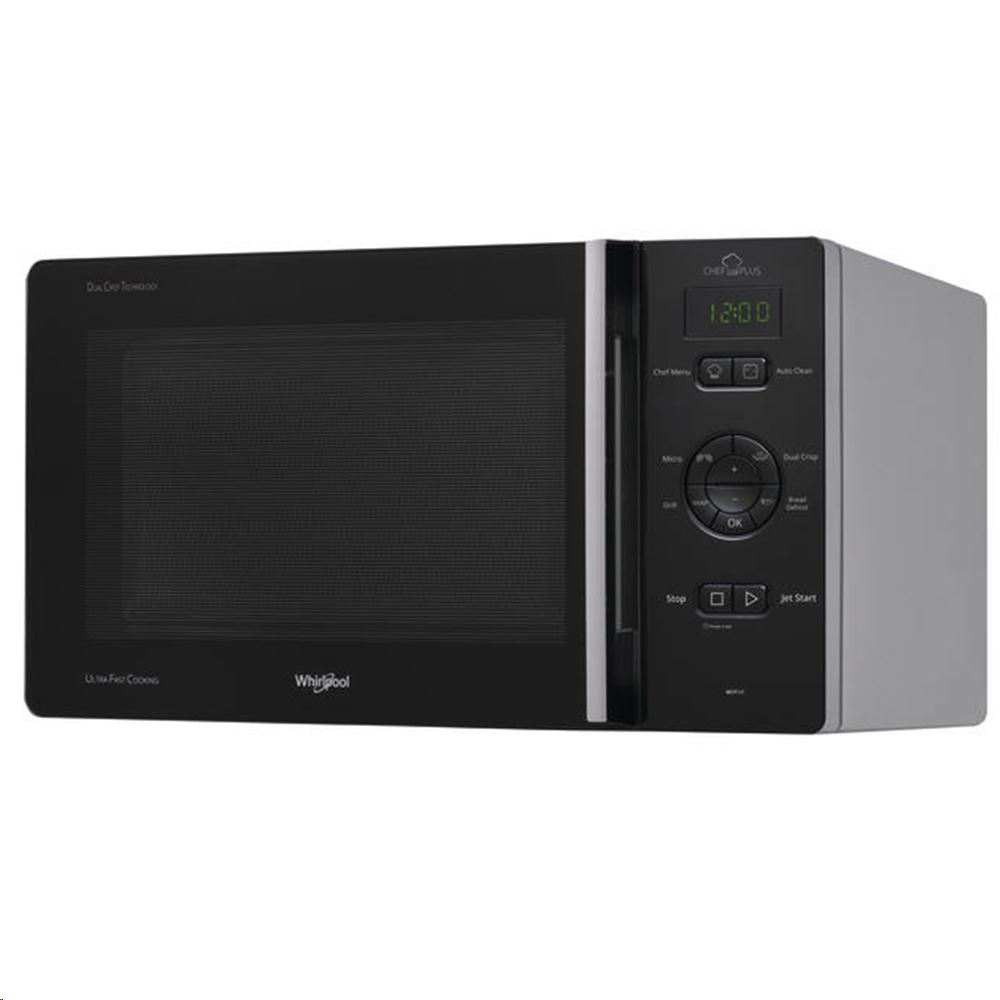 Whirlpool MCP 345 SL 800W 25L ezüst mikrohullámú sütő grillel (MCP 345 SL)