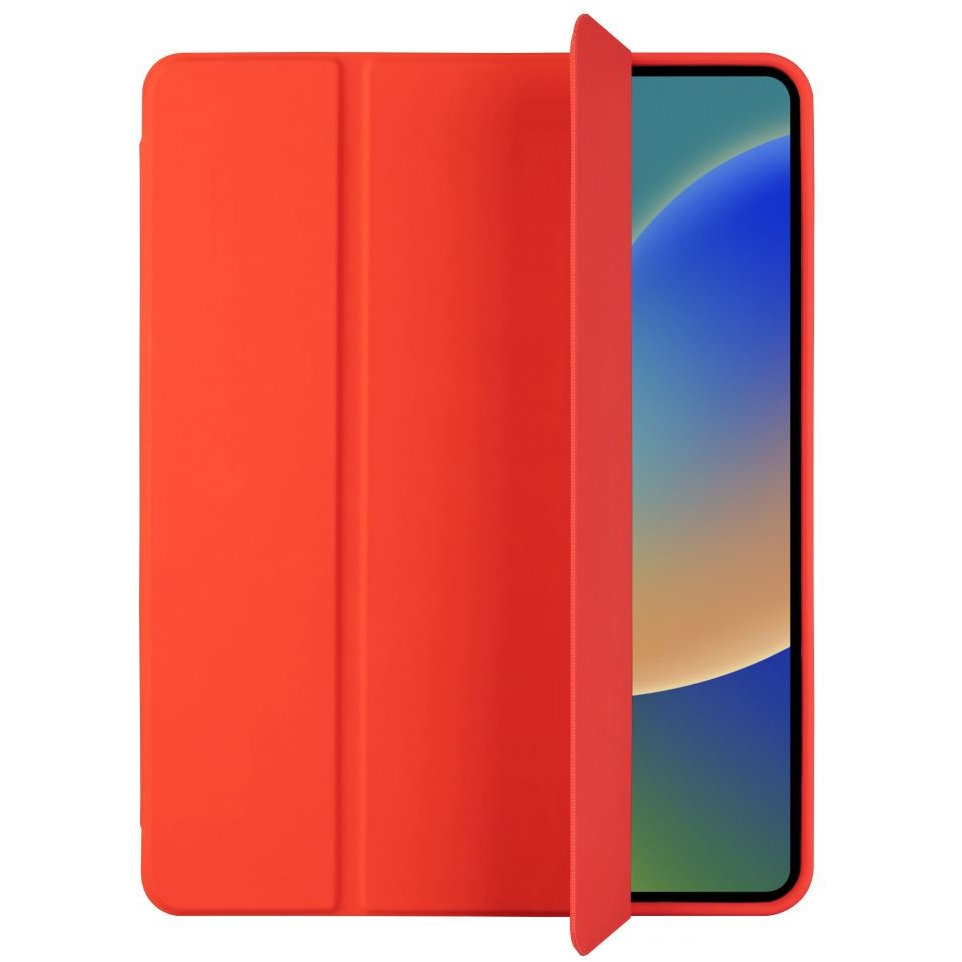 FIXED Padcover Apple iPad mini (A17 Pro) piros tok állvánnyal és S&W támogatással (FIXPC-1524-RD)