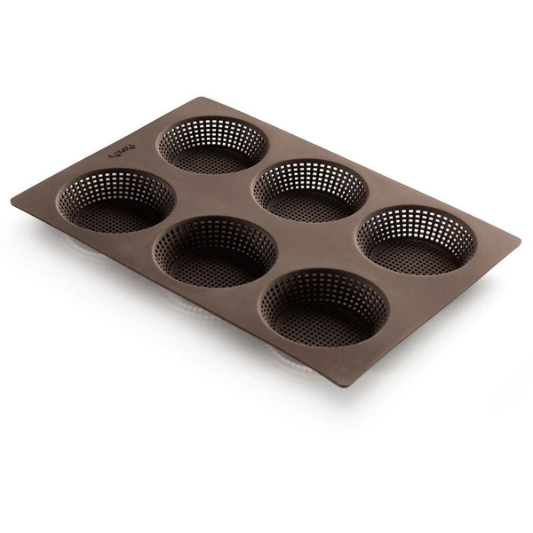 LEKUE Silicone Baking Mould for Rolls Lékué Roll Bread | Brown