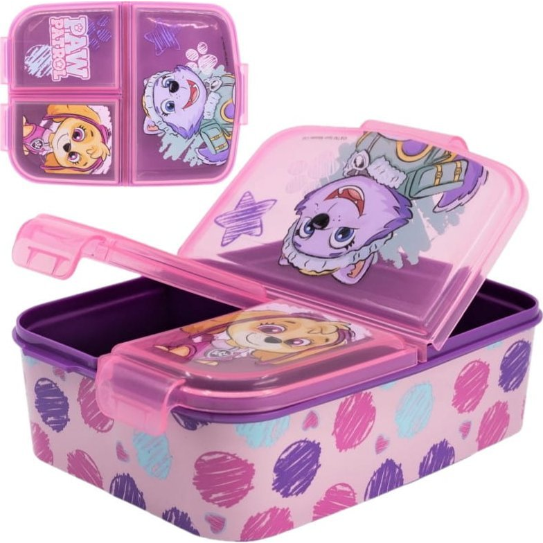 Lunch Box for Kids STOR 74520 3 Compartments Paw Patrol Skye (pink) (74520)