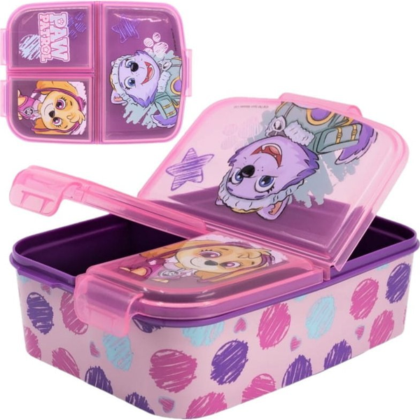 Lunch Box for Kids STOR 74520 3 Compartments Paw Patrol Skye (pink)
