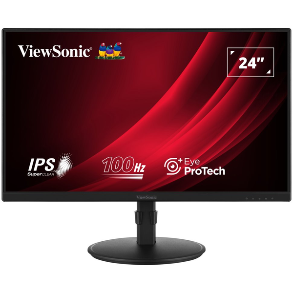 Viewsonic VA VA2408-HDJ Monitor PC 61 cm (24") 1920 x 1080 Pixel Full HD LED Nero