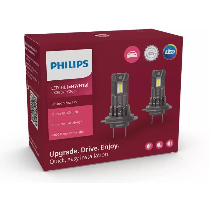 PHILIPS Ultinon Access 2500 H7/H18, 12 V (8719018026071)