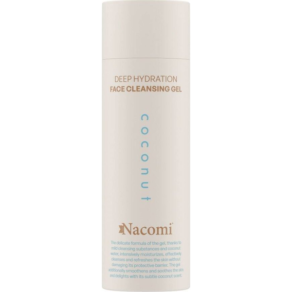 Nacomi Deep Hydration Żel do mycia twarzy Coconut 150ml