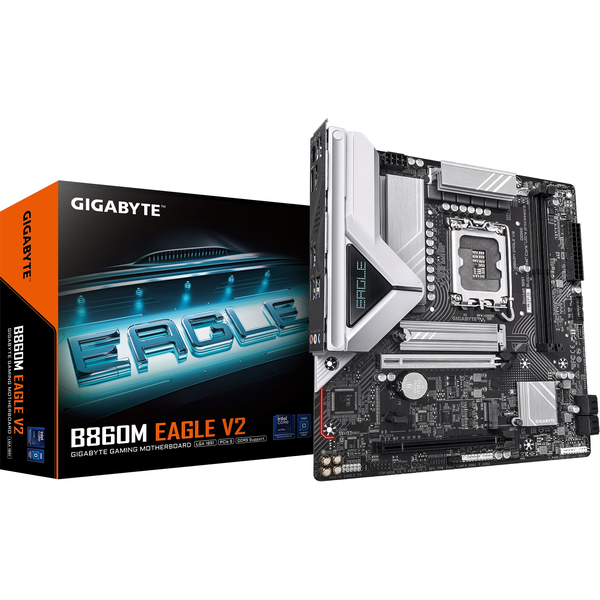 GIGABYTE B860M EAGLE V2 alaplap Intel B860 LGA 1851 (Socket V1) Micro ATX