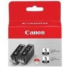 Canon PGI-5BK Twin Pack atramentová náplň 2 kusov Originál Čierna (0628B030)