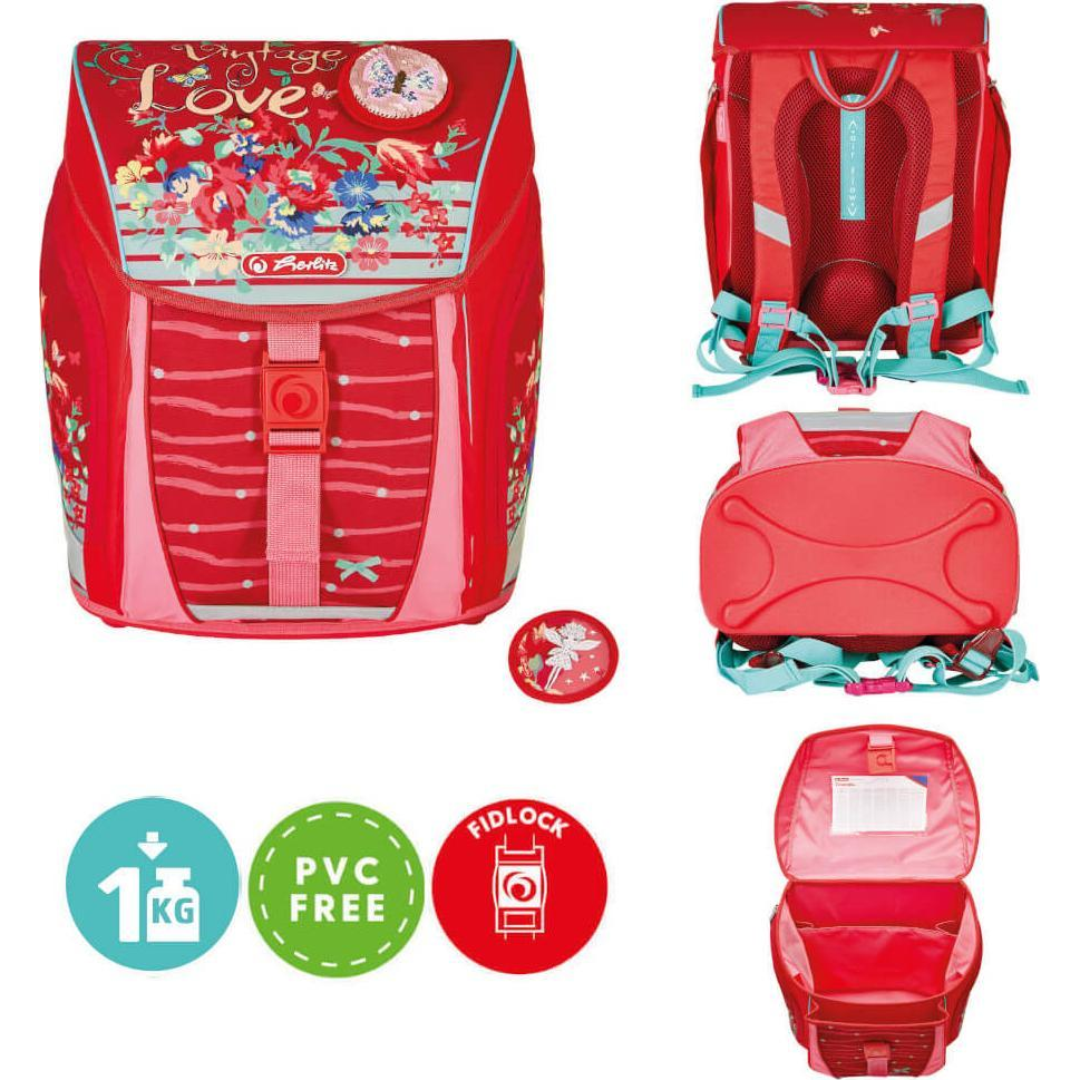 HERLITZ Školská taška / Ruksak FiloLight Vintage Love