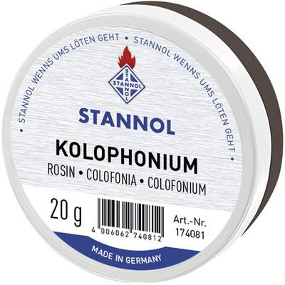 Forrasztó gyanta, kolofónium hegedűgyanta Stannol Kolophonium 174081 (174081)